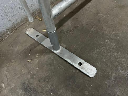 Absperrgitter / Bühnengitter / Drängelgitter mieten – 250 x 110 cm – 4