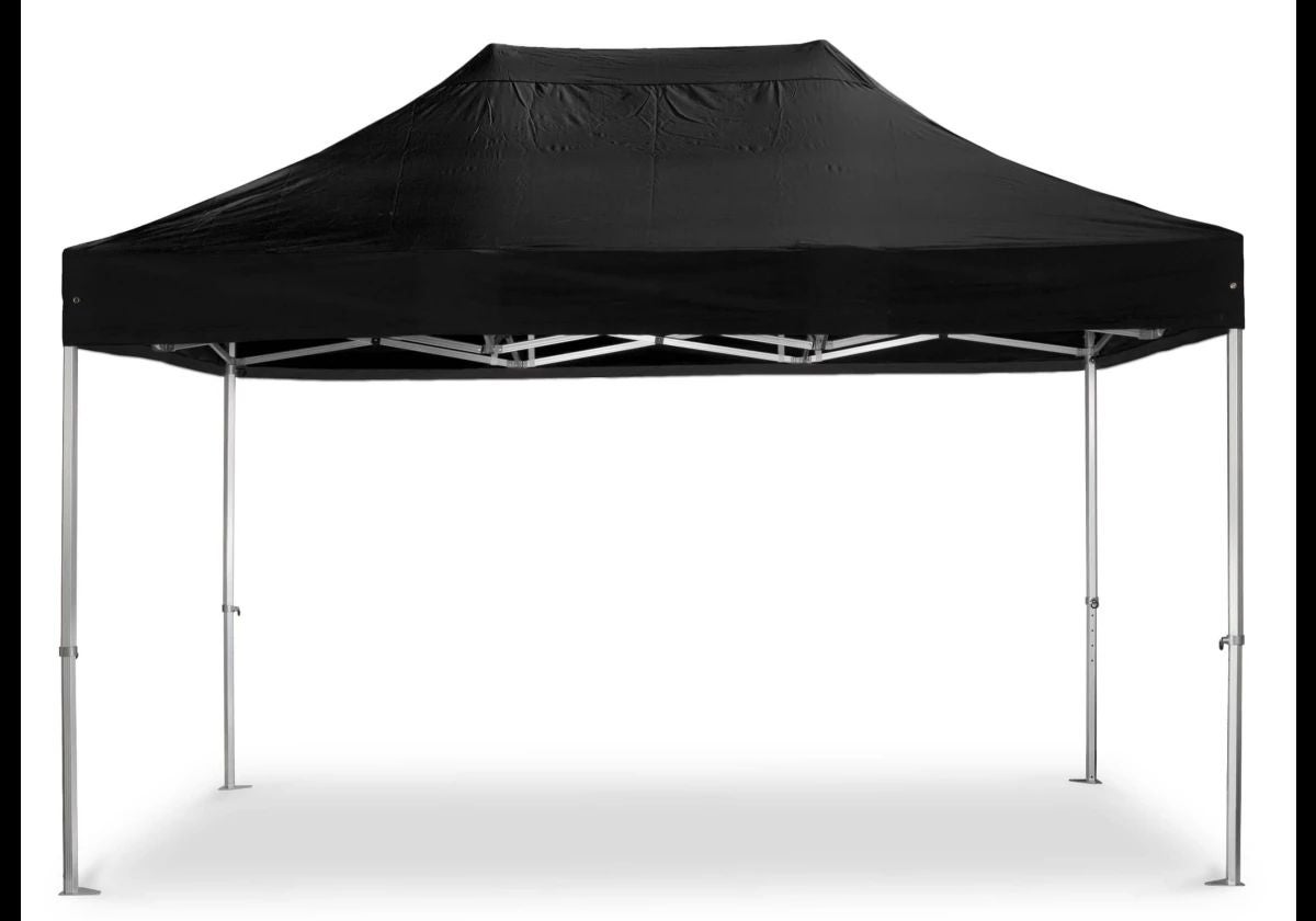 Faltzelt 3x4,5 m mieten – Pavillon anthrazit, wetterfest