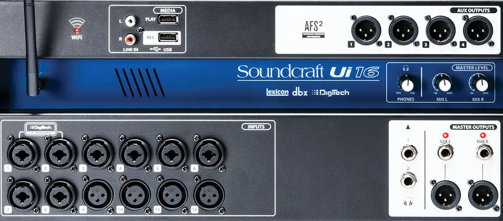 Soundcraft Ui16 mieten – 16-Kanal-Digitalmischpult mit WLAN-Steuerung – 3