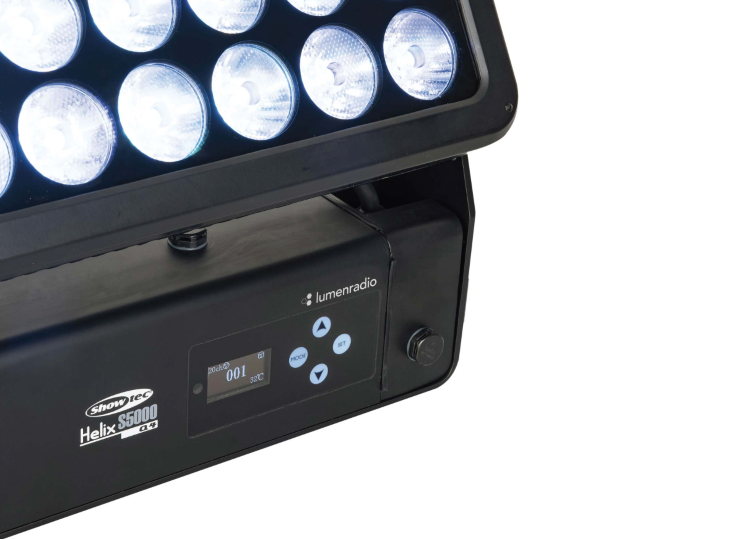 Showtec Helix S5000 Q4 mieten – LED-Outdoor-Strahler IP65 RGBW – 4