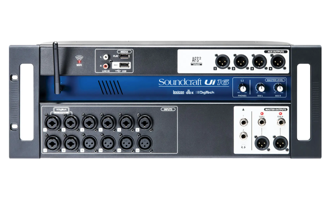 Soundcraft Ui16 mieten – 16-Kanal-Digitalmischpult mit WLAN-Steuerung – 2