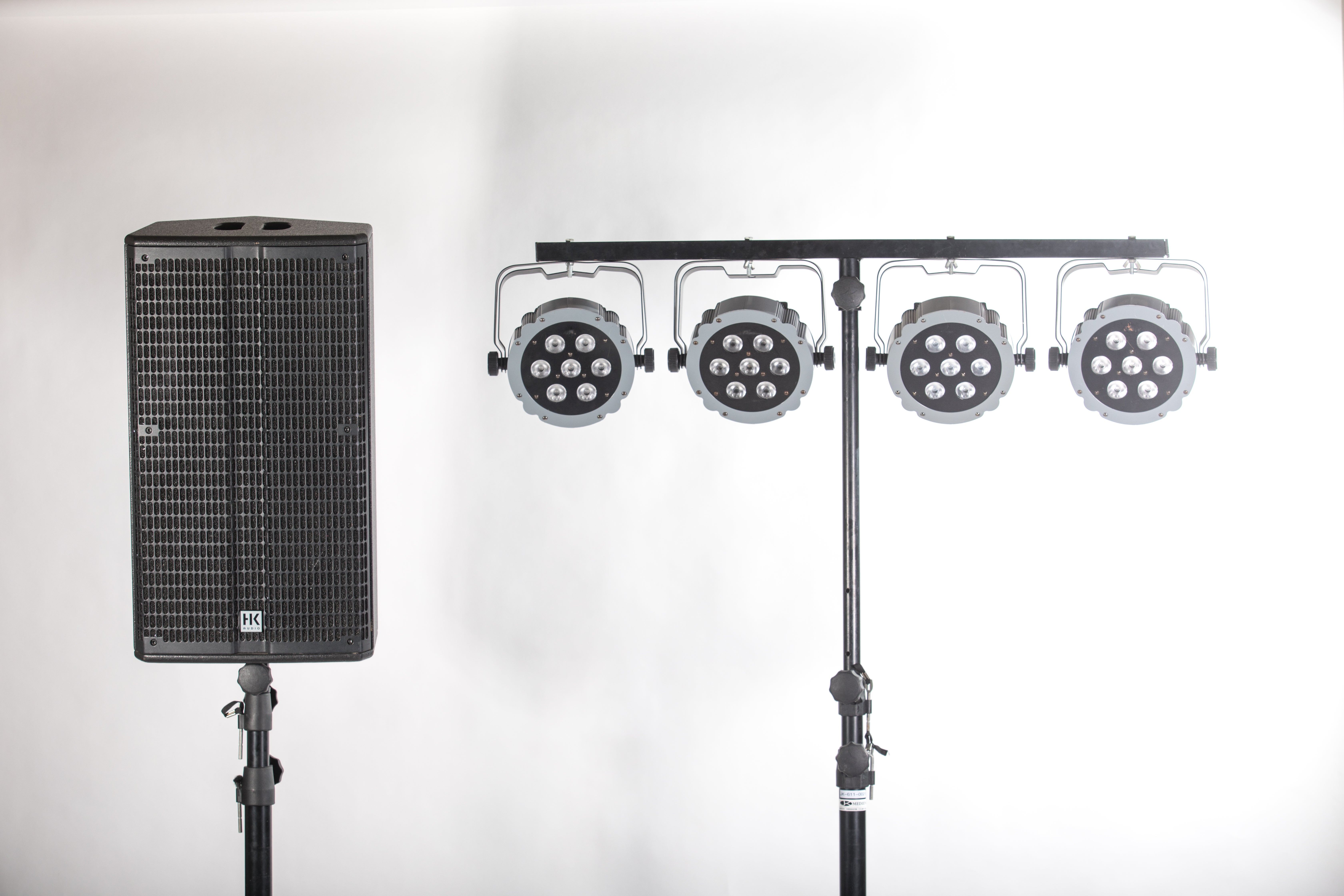 Partypaket S mieten – kompakte PA-Anlage & Lichttechnik – 2