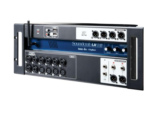 Soundcraft Ui16 mieten – 16-Kanal-Digitalmischpult mit WLAN-Steuerung – 4
