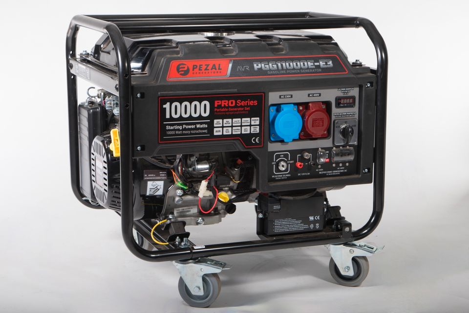 Stromerzeuger mieten – Notstromaggregat 8,5kW Benzin Generator