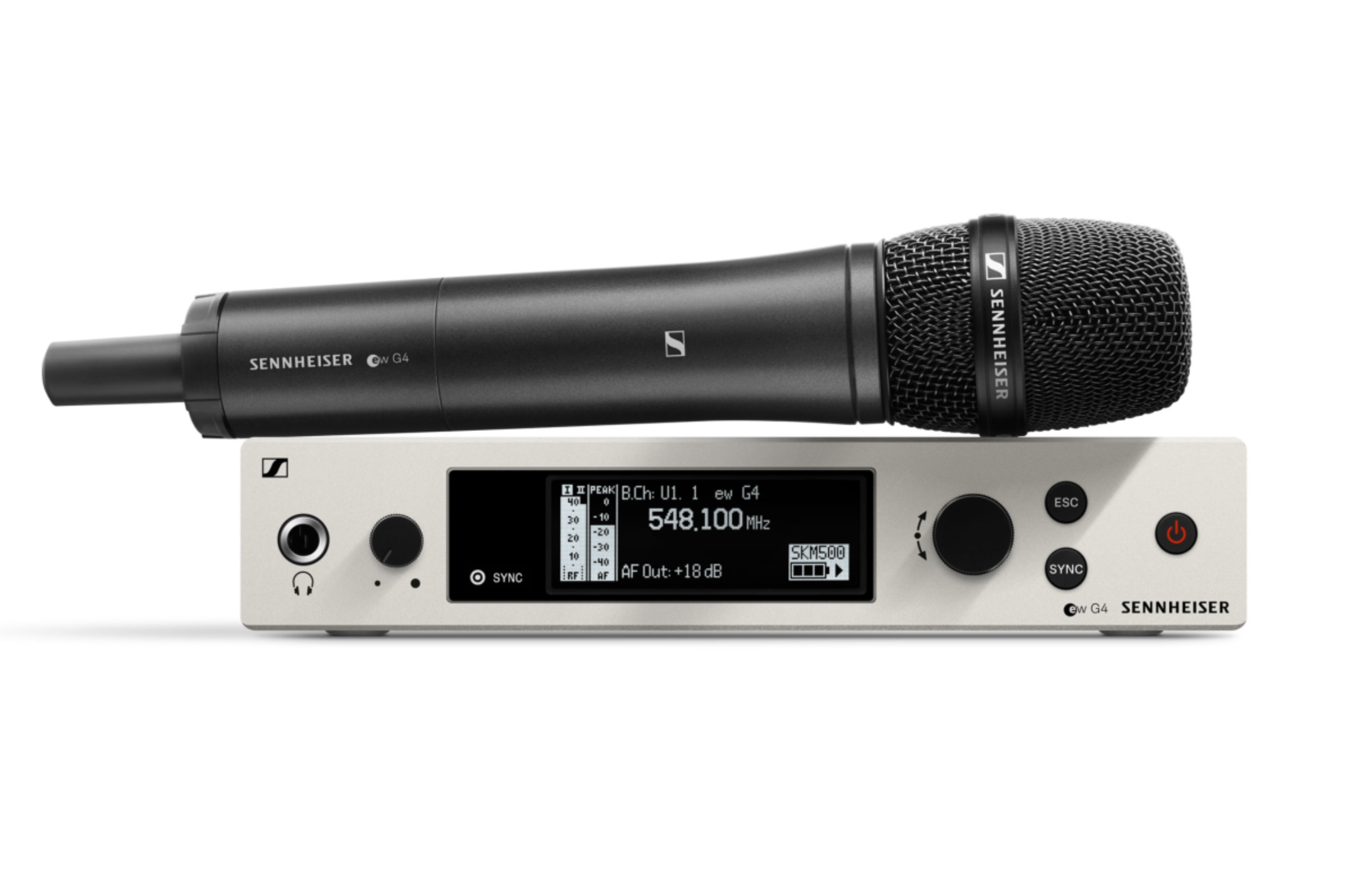 Sennheiser EW 500 G4 mieten – Funkstrecke, Handsender & Taschensender
