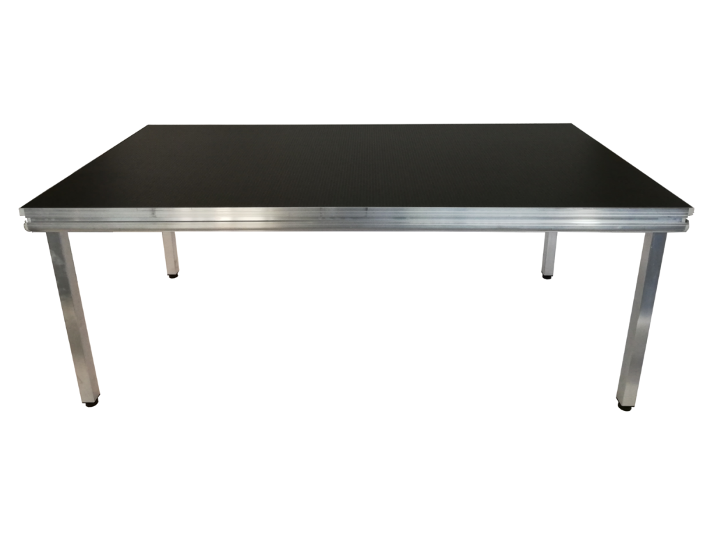 Bühnenpodest mieten – Praktikus light 2x1m, 750kg Traglast