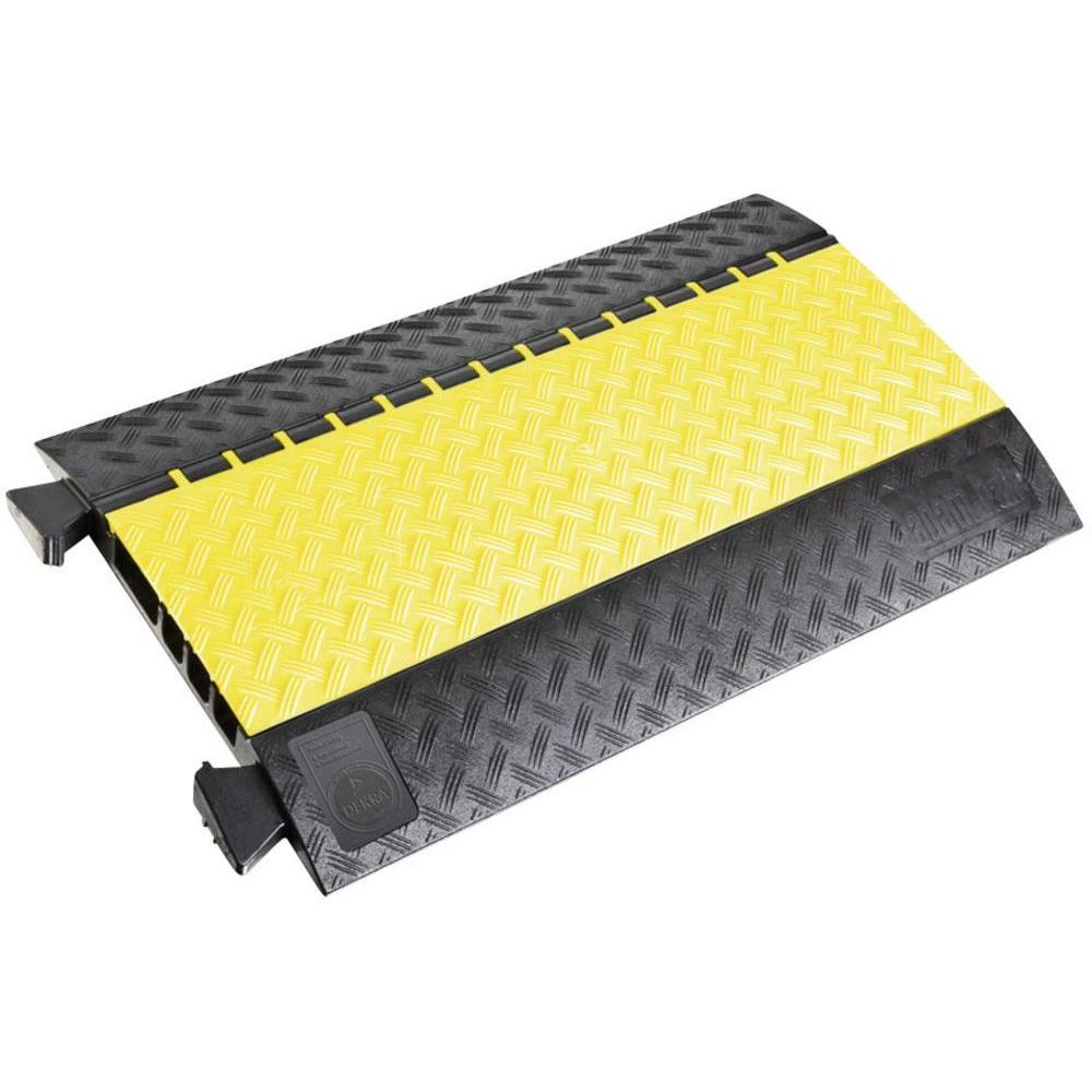 Defender Midi Kabelbrücke 0,9 m schwarz/gelb mieten – 5 Kanäle, bis 5 t belastbar