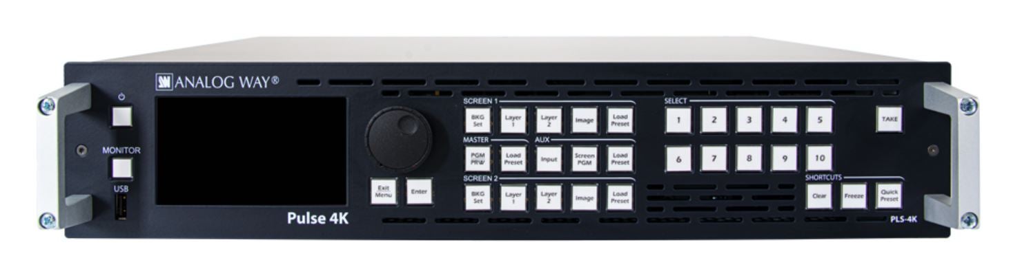 Analog Way Midra 4K PLS-4K mieten - Seamless Video- & Bildmischer, 4K60