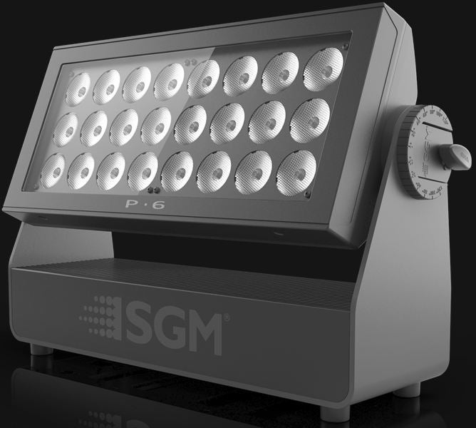 SGM P6 RGBW LED Fluter / Washlight mieten – IP66 Outdoor, 11°/47°