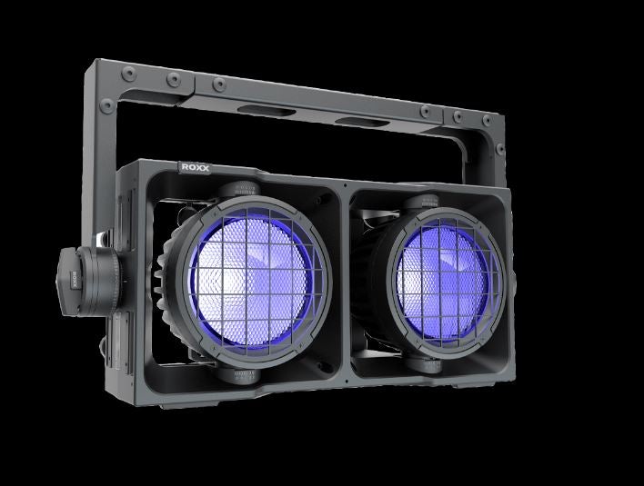 Roxx Cluster B2 FC mieten – LED Super-Blinder & FullColor Wash IP65, bis 20.000 lm
