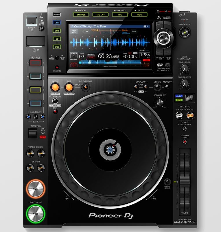 Pioneer CDJ-2000 nexus2 mieten – professioneller DJ-Player / Media Player – 2