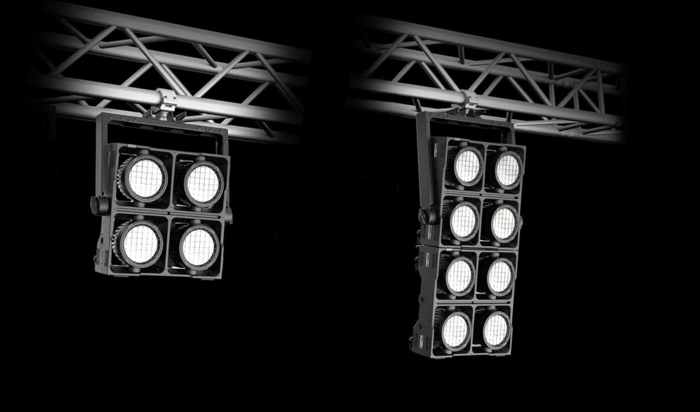 Roxx Cluster B2 FC mieten – LED Super-Blinder & FullColor Wash IP65, bis 20.000 lm – 3