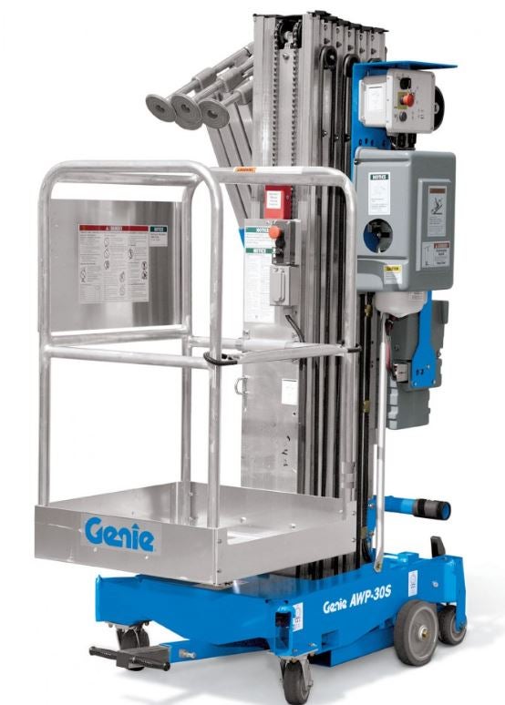 Genie Personenlift AWP-30S mieten - mobiler Lift 11 m, 159 kg Traglast – 2