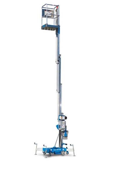 Genie Personenlift AWP-30S mieten - mobiler Lift 11 m, 159 kg Traglast