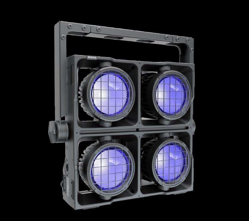 Roxx Cluster B2 FC mieten – LED Super-Blinder & FullColor Wash IP65, bis 20.000 lm – 4