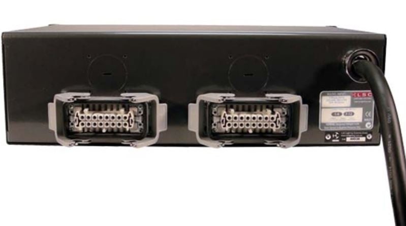 LSC GenVI 12x10A Dimmer / Stromverteiler mieten – 19", CEE 32A, RDM-fähig – 2