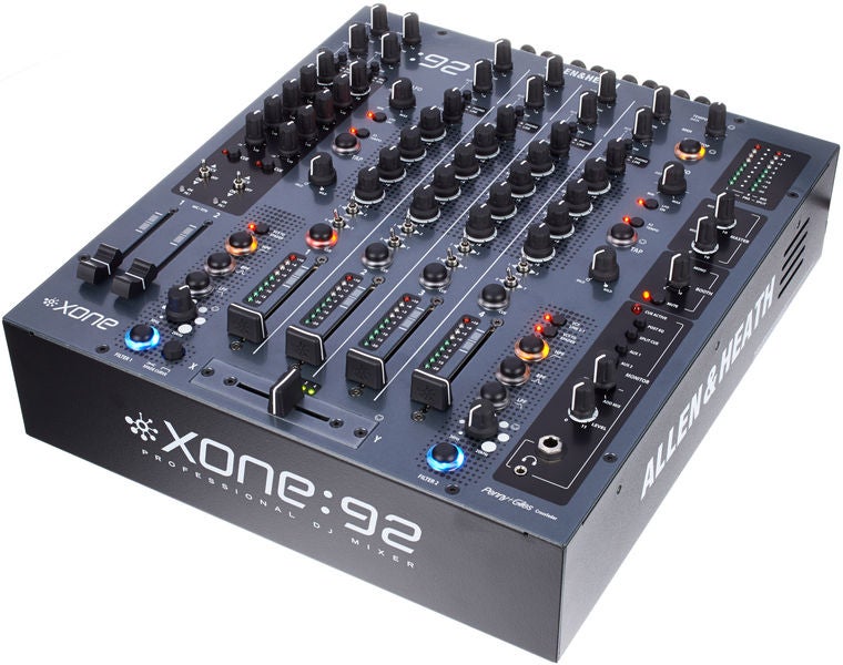 Allen & Heath Xone:92 DJ-Mixer / Mischpult mieten – 6 Kanäle, VCF-Filter