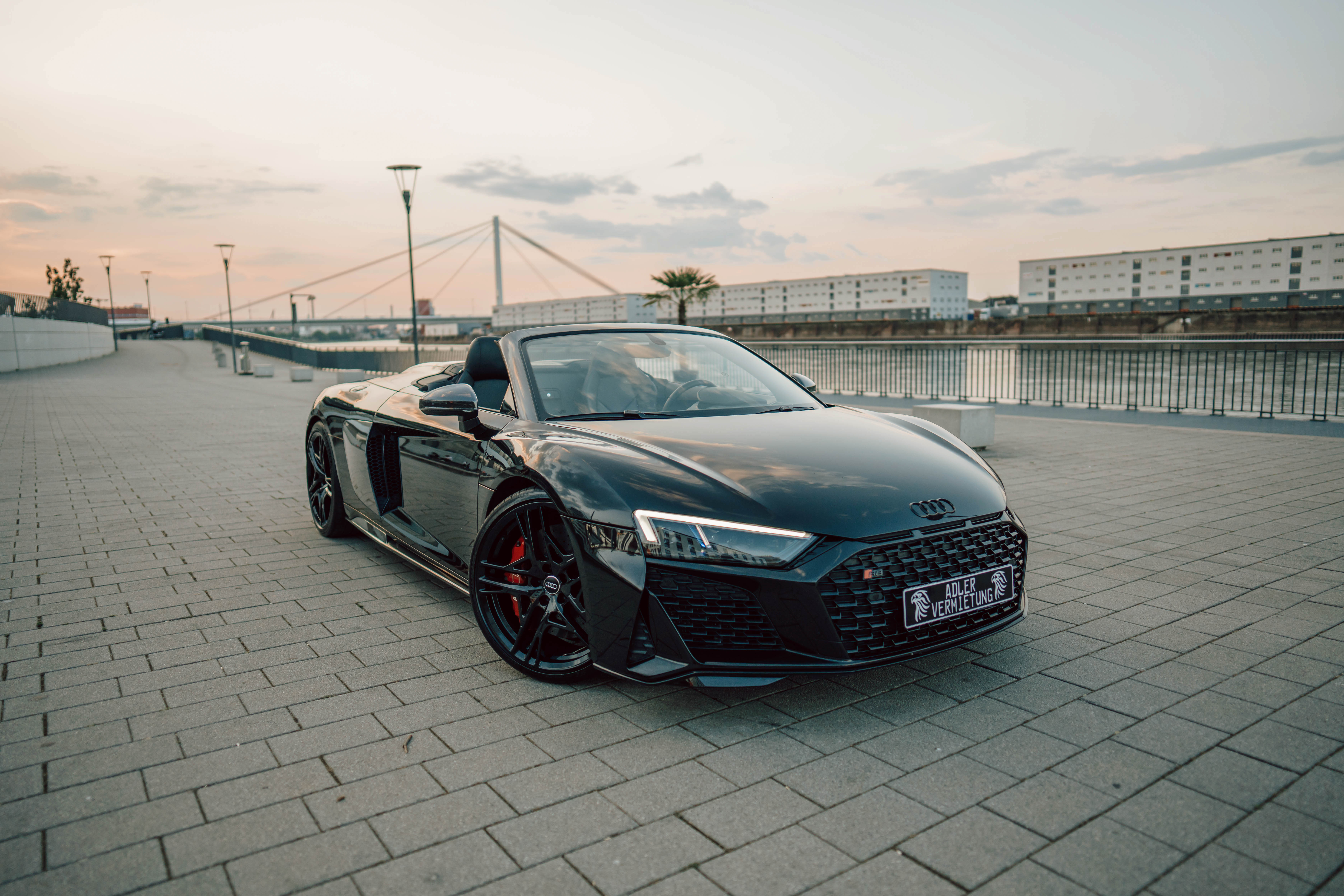 Audi R8 Cabrio V10 performance mieten – 620 PS Sportwagen in Mannheim, Heidelberg & Worms – 2