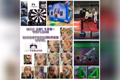 Kinderschminken & Facepainting mieten - Glitzertattoo für Events – 2
