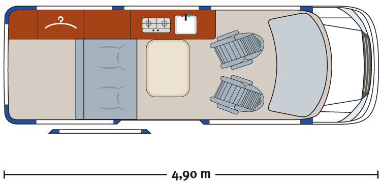 M2 - VW California Ocean – Wohnmobil mieten in Magstadt – 2