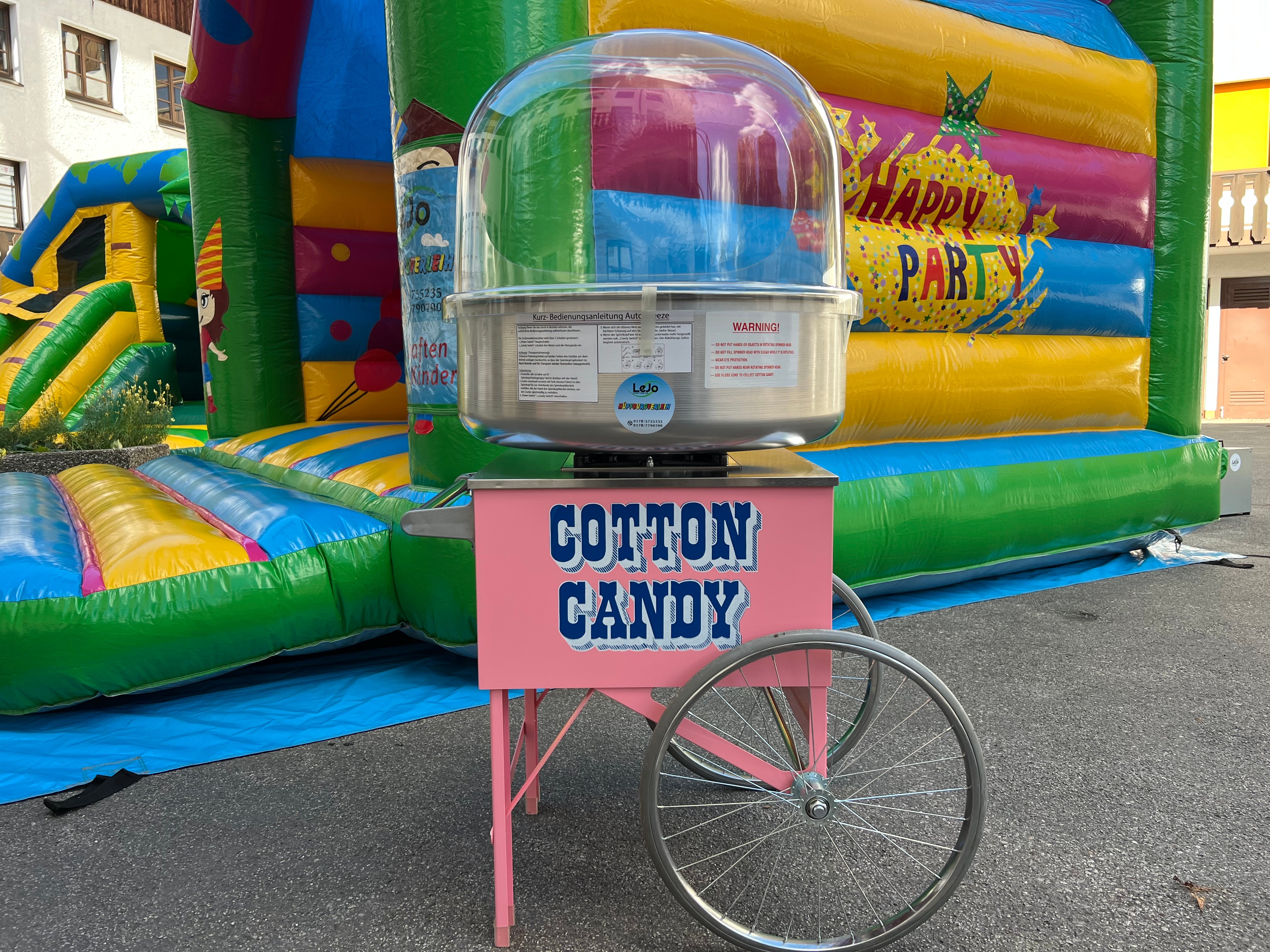 Zuckerwattemaschine mieten München – Jahrmarkt-Flair für jedes Event – 2