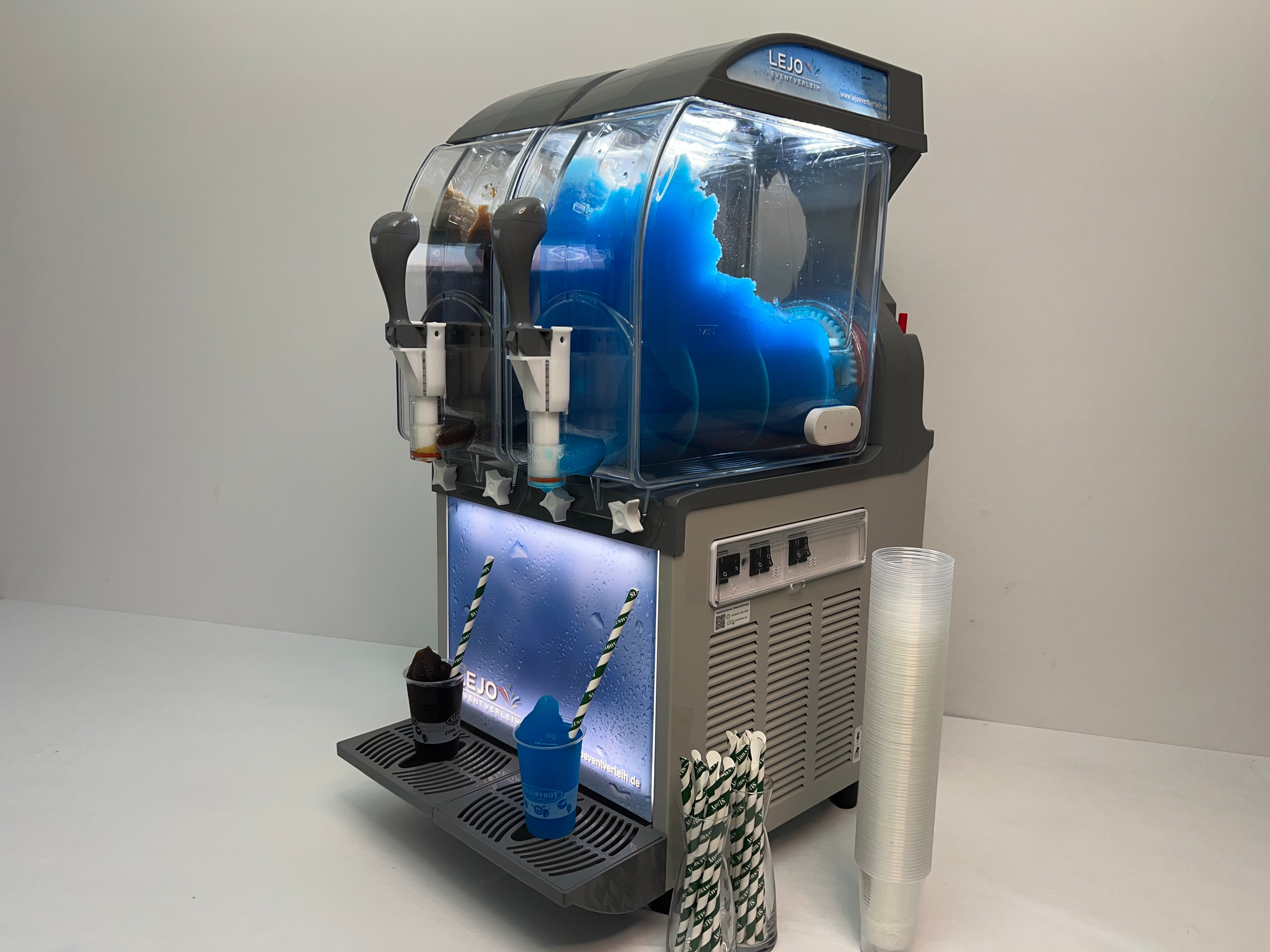 Slush-Eis-Maschine mieten München – Slusher Eco, 2 x 11 Liter – 3