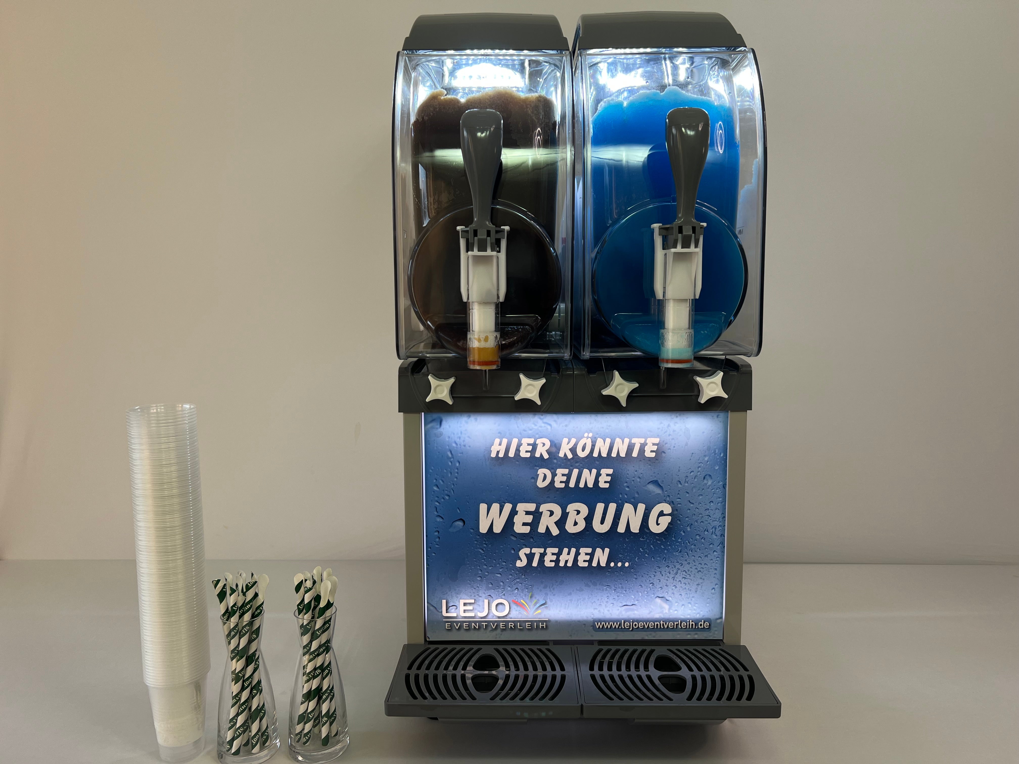 Slush-Eis-Maschine mieten München – Slusher Eco, 2 x 11 Liter – 4