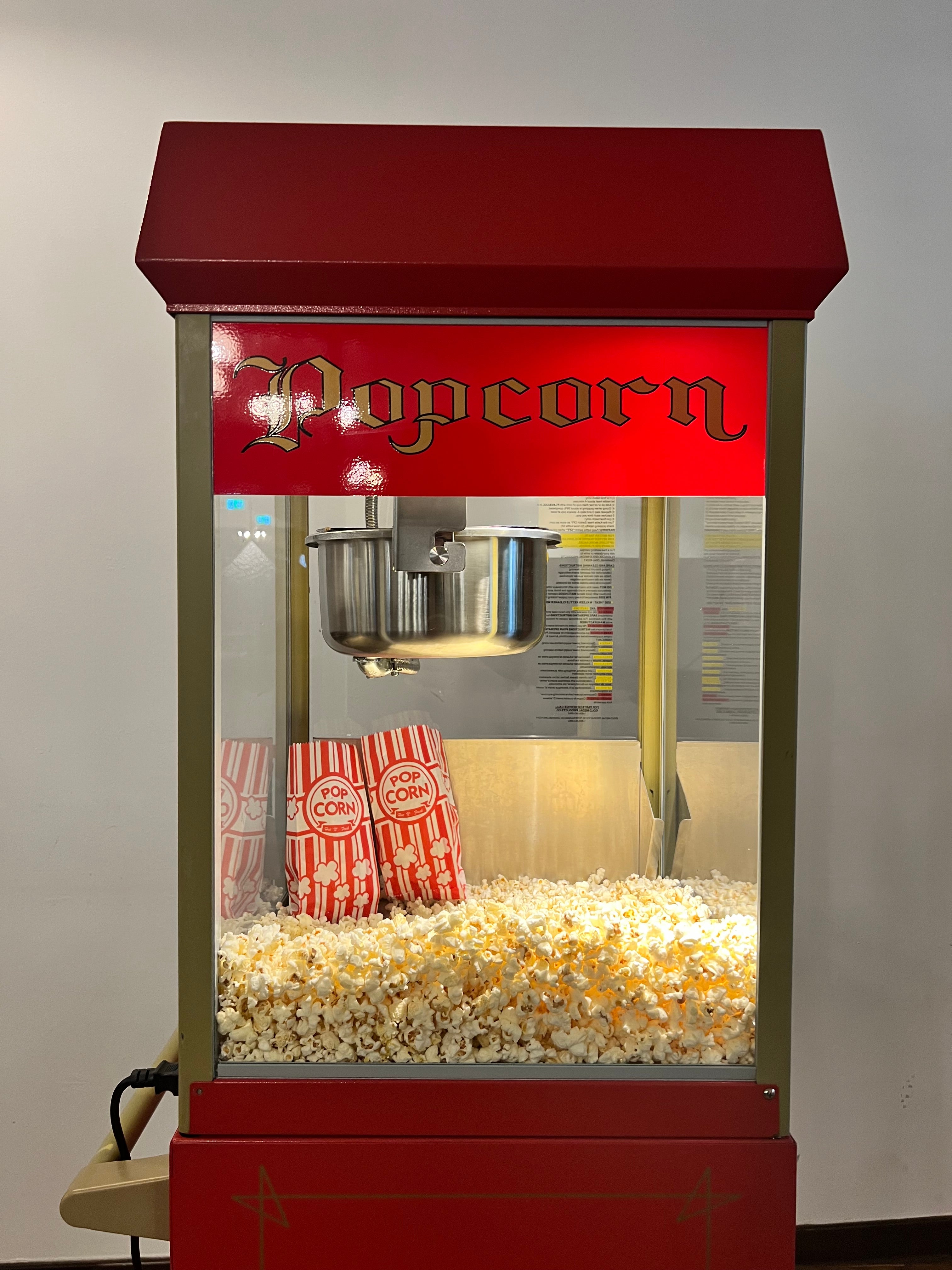 Popcornmaschine mieten München – Profi-Gerät inkl. Wagen für Events – 3