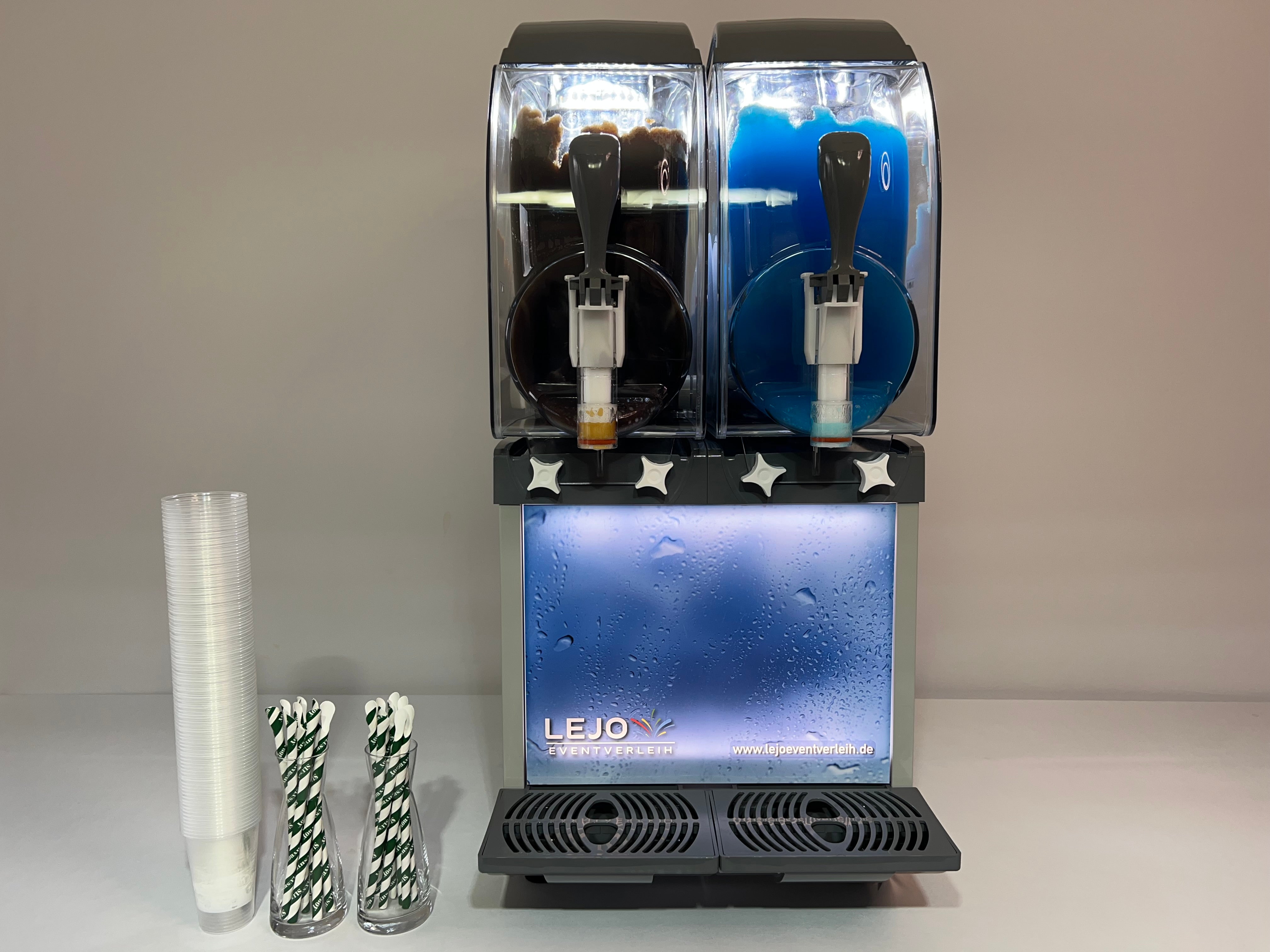 Slush-Eis-Maschine mieten München – Slusher Eco, 2 x 11 Liter – 2