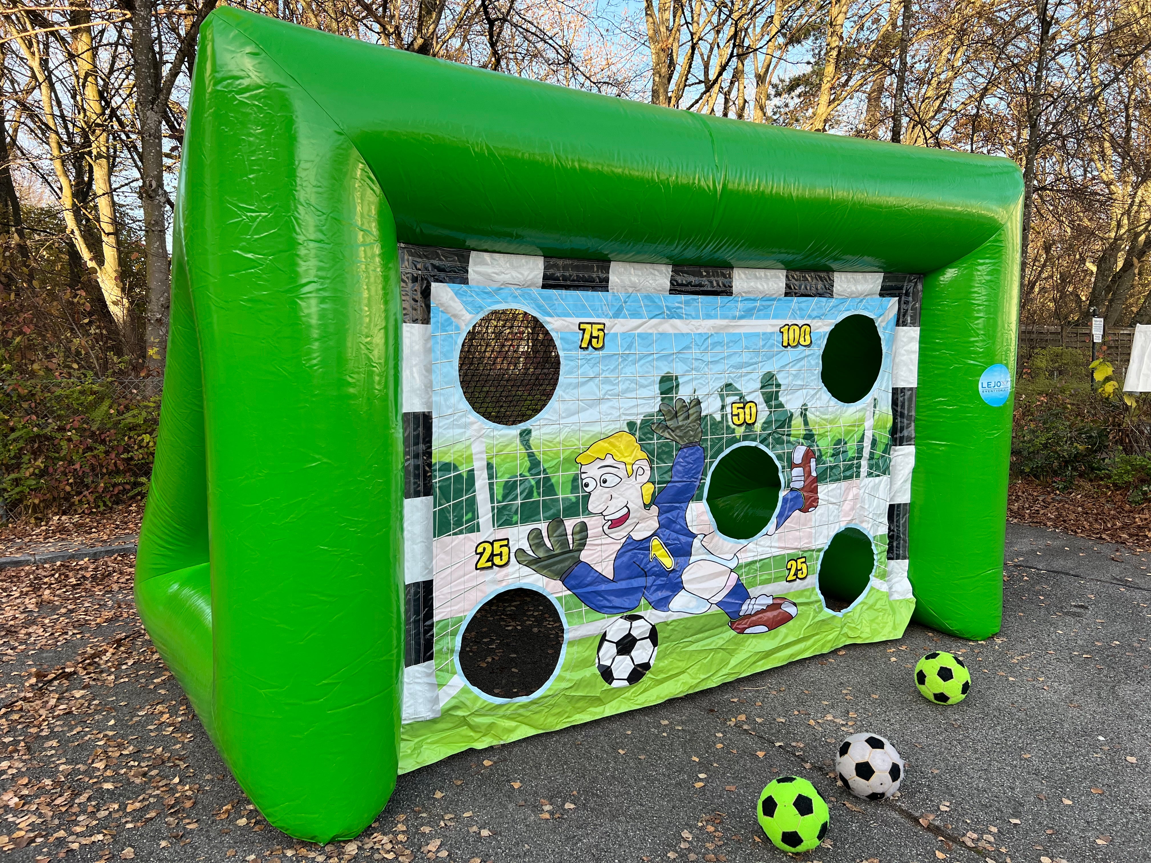 Fußball-Torwand mieten München – aufblasbar für Indoor & Outdoor – 2