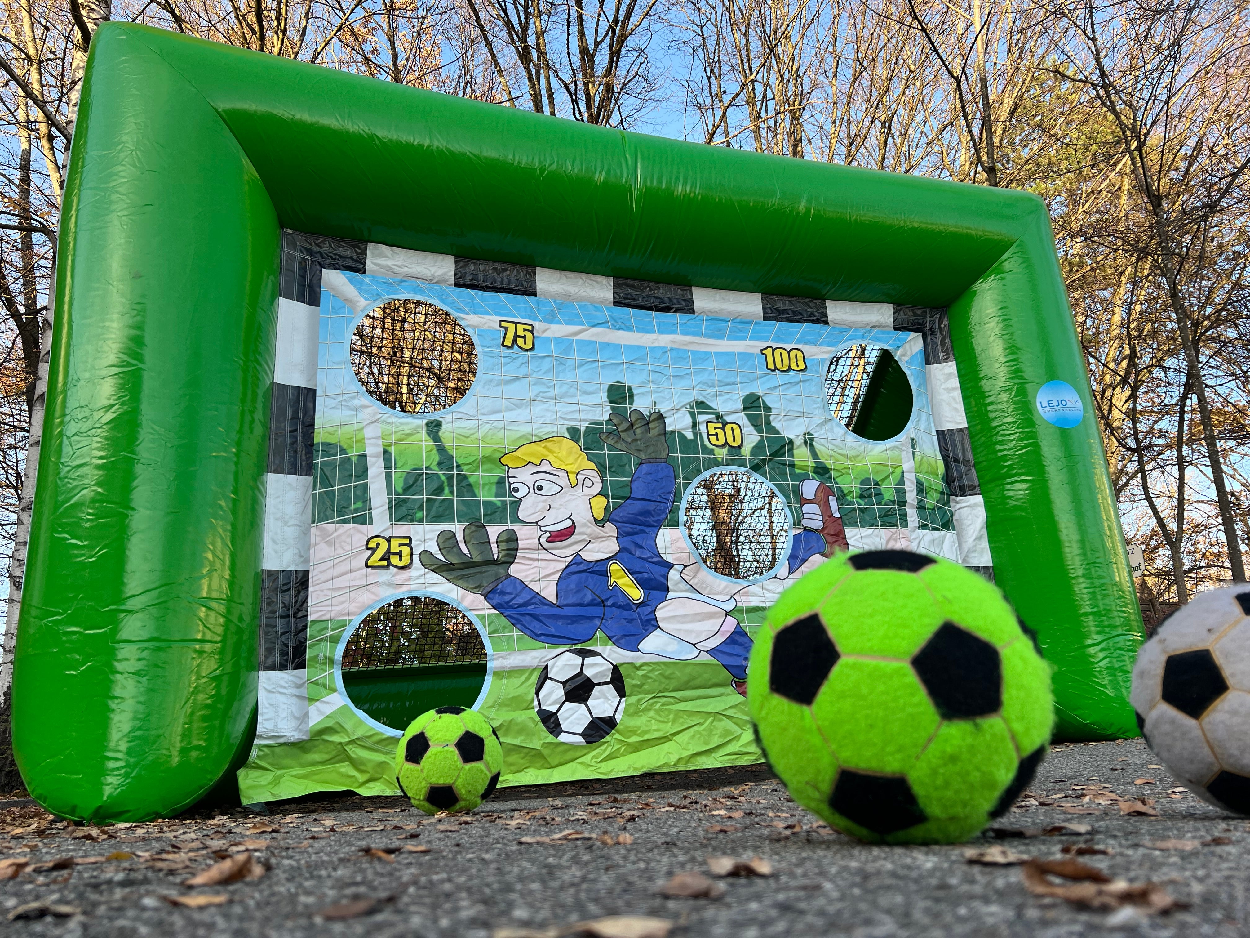 Fußball-Torwand mieten München – aufblasbar für Indoor & Outdoor – 3