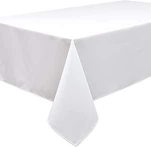 Tischdecken mieten – Baumwolle, Satin & Paillette in Weiß, Gold, Silber