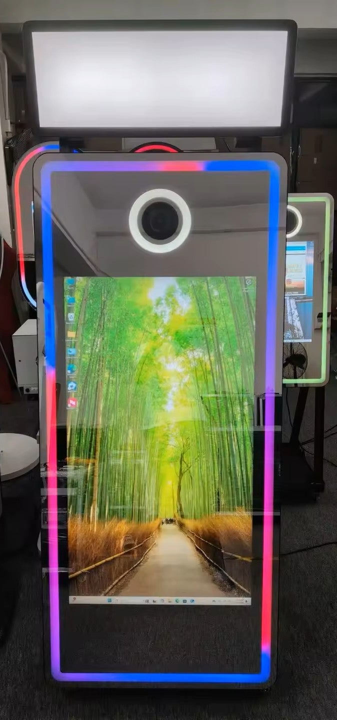 Fotobox & Fotospiegel mieten – mit Sofortdruck, WLAN & QR-Download