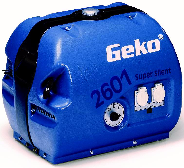 Stromerzeuger schallgedämpft, 2,5 kVA / 230 V, asynchron