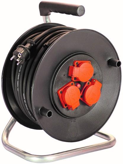 Kabeltrommel, 230 V / 1,5 mm², 40 m