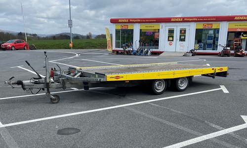 KFZ-Transportanhänger, gebremst, zul. GG 3.500 kg, Nutzlast 2.800 kg