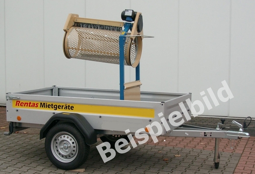 Anhänger, zul. GG 750 kg, Nutzlast max. 590 kg, Ladefläche 2,00 x 1,07 m – 2
