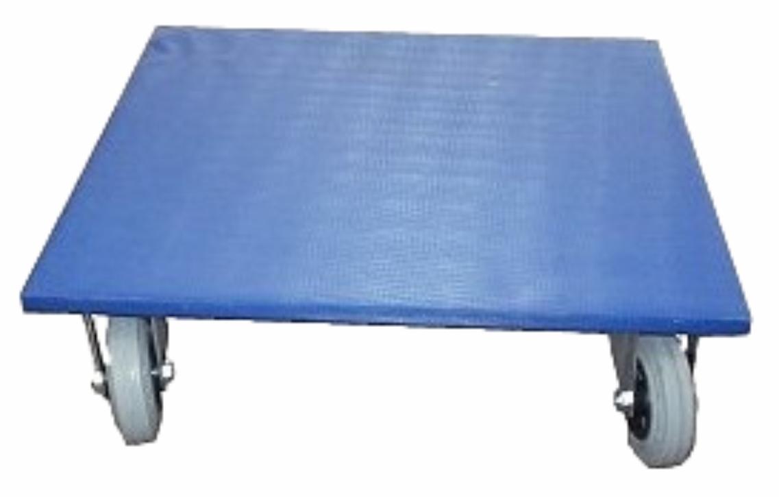 Möbel-Rollplatte bis 200 kg, 2 Stück