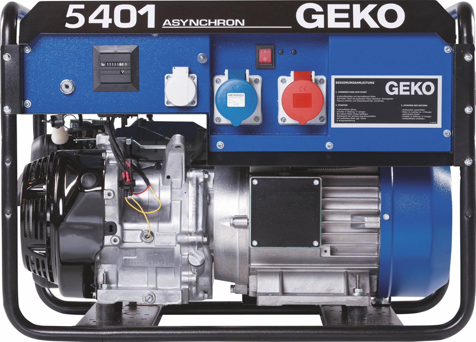 Stromerzeuger, 3,8 kVA / 230 V - 4,1 kVA / 400 V, asynchron