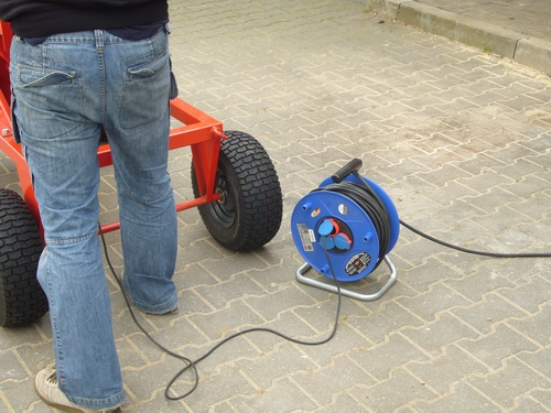 Kabeltrommel, 230 V / 2,5 mm², 40 m – 2