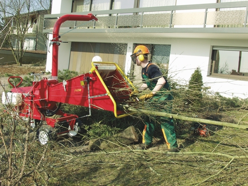 Häcksler bis 11 cm Aststärke, Benzin – 2