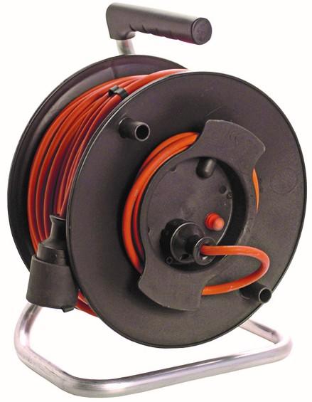 Kabeltrommel für Gartengeräte, 230 V / 2,5 mm², 30 m