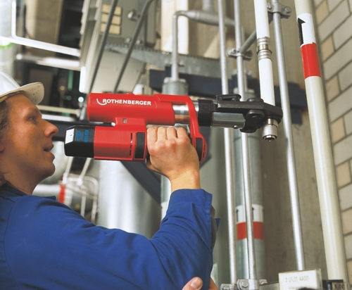 Fitting-Presszange mit einer Pressbacke, Akku – 2