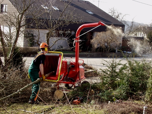 Häcksler bis 15 cm Aststärke, Diesel / Benzin, Anhängergerät – 2