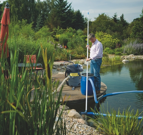 Teich-Schlammsauger, Ansaugleistung max. 8.000 l/h – 2