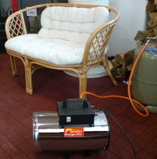 Heizgebläse, 10 kW, Propan – 2