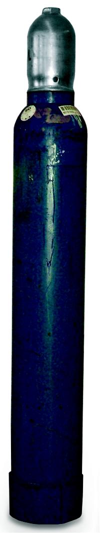 Gasflasche Sauerstoff, 10 l