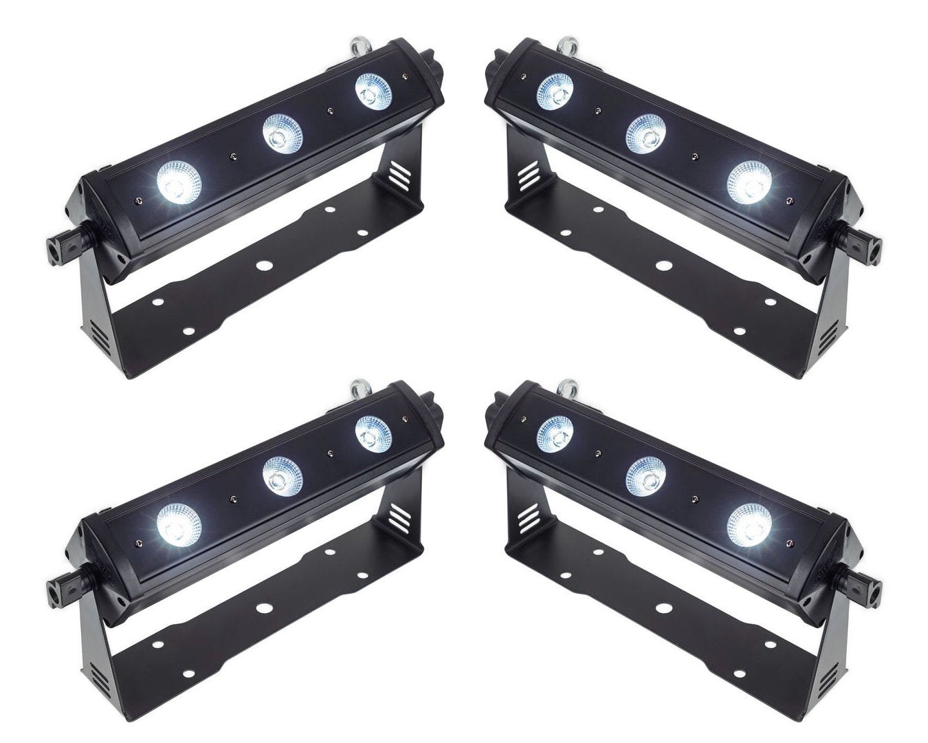 Scheinwerferset I mieten – 4x Varytec HEX LED Scheinwerfer (RGBWA+UV)