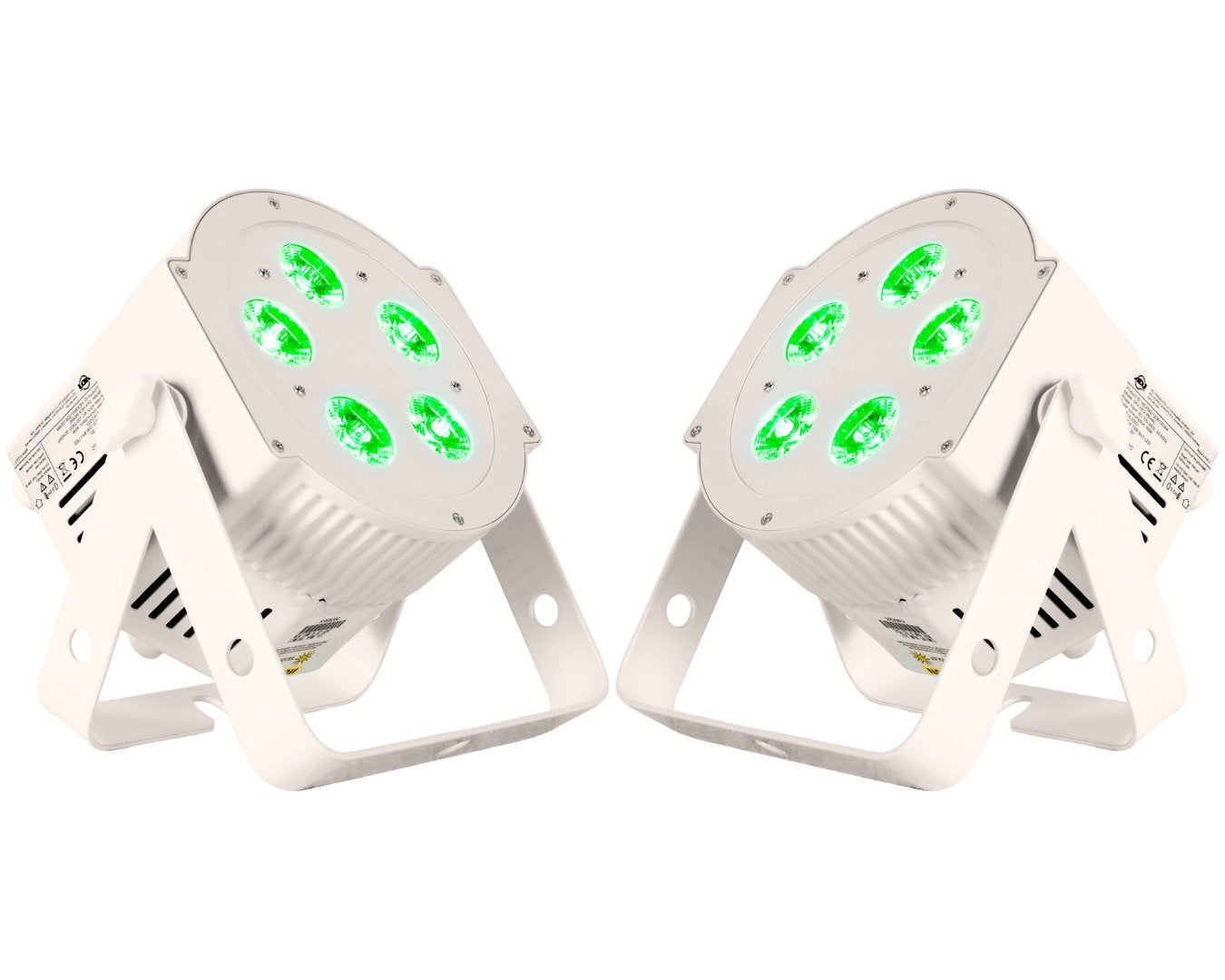 Scheinwerferset IV mieten – 2x ADJ 5PX HEX LED Scheinwerfer (RGBWA+UV)