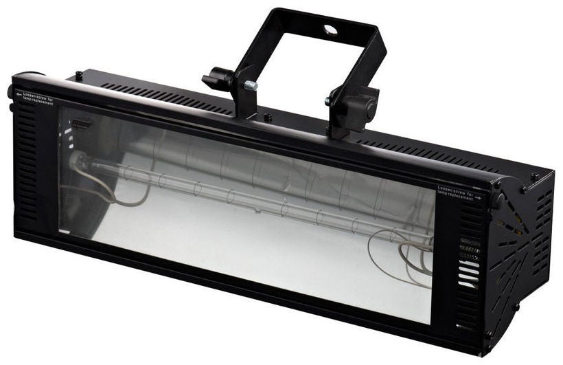 Lichtset H mieten – ADJ Stroboskop 1500 W + Nebelmaschine + Stativ bis 100 Gäste – 4